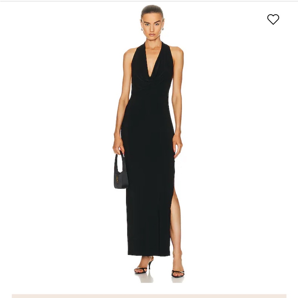 FRWD NORMA KAMALI
Halter Neeta Side Slit Gown